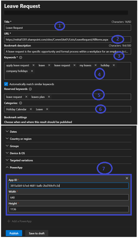 Interactive Experience With Microsoft Search